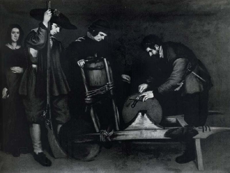 Antonio Puga The Grinder oil painting picture